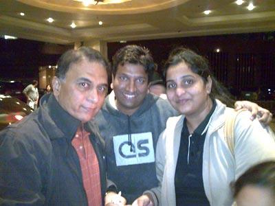 Gavaskar Wife