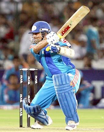 wicket as Sachin Tendulkar