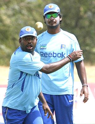 Sangakkara and Muralitharan