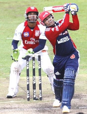 Delhi Daredevils skipper Virender Sehwag