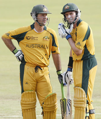 ricky ponting and michael hussey