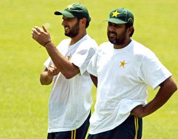 Inzamam and Afridi