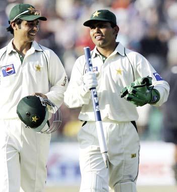 Salman Butt (left) and Kamran Akmal