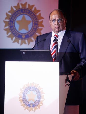 Mumbai Cricket Association President Sharad Pawar