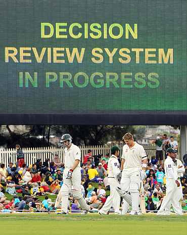 Decision Review System being used during the Ashes Test series