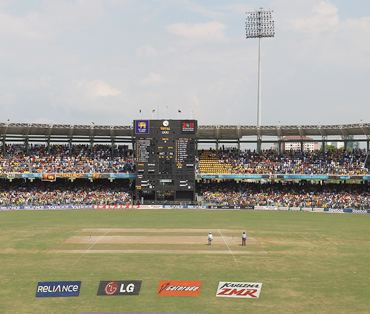 A general view of the Premadasa stadium