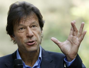 Former cricketer-turned-politician Imran Khan