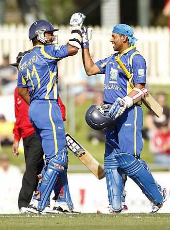 Sangakkara and Dilshan