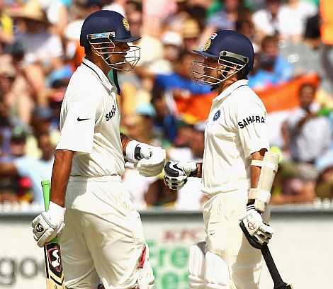 Rahul Dravid and Sachin Tendulkar