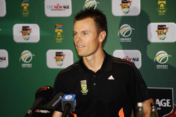 Proteas stand-in T20 captain John Botha speaks to the media during the South African Captain's press conference