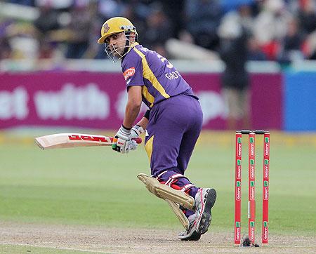 Gautam Gambhir of the Kolkata Knight Riders