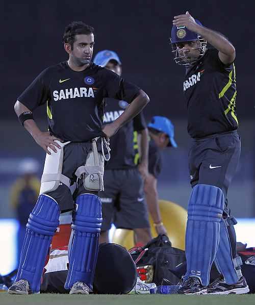 Virender Sehwag and Gautam Gambhir