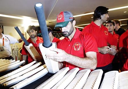 Afghanistan's captain Nawroz Mangal