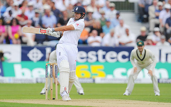 England batsman Alastair Cook 