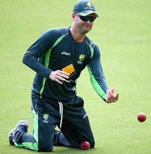 Australia captain Clarke skips training to rest ankle