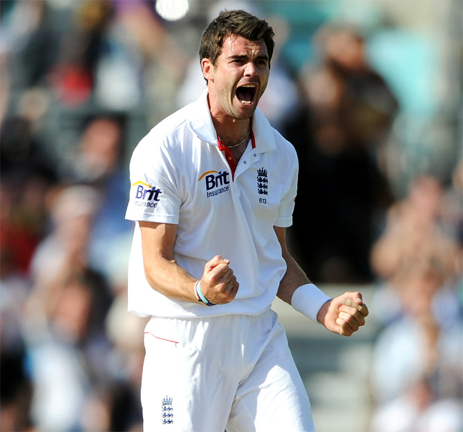 James Anderson of England 