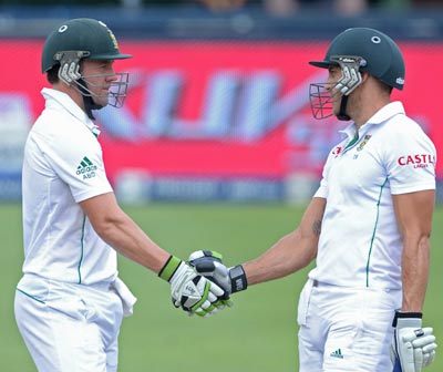 AB de Villiers and Faf du Plessis