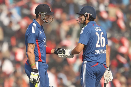 Kevin Pietersen and Alastair Cook