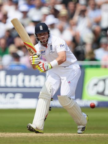 Ian Bell of England hits out