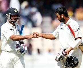 Murali Vijay and Cheteshwar Pujara