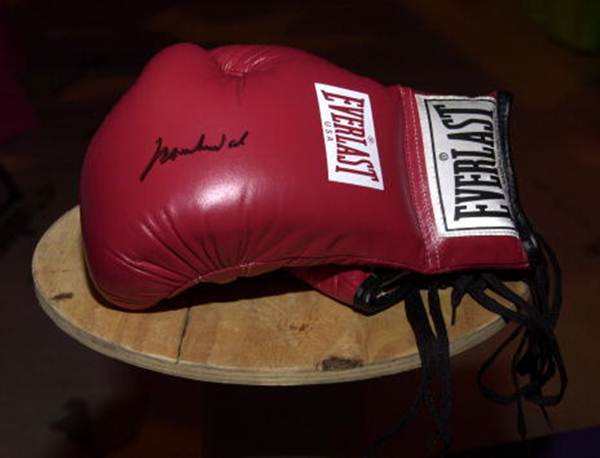 Muhammad Ali's boxing gloves 