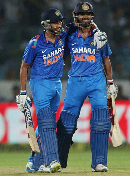 Rohit Sharma and Shikhar Dhawan