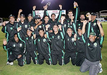 The Faisalabad team celebrates
