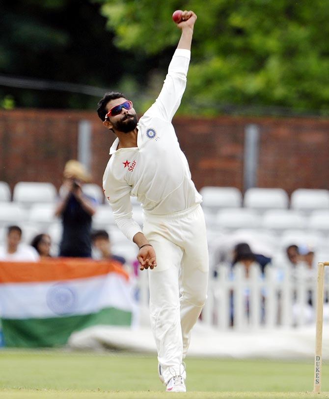 Ravindra Jadeja of India