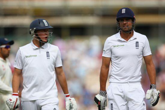 Gary Ballance and Alastair Cook