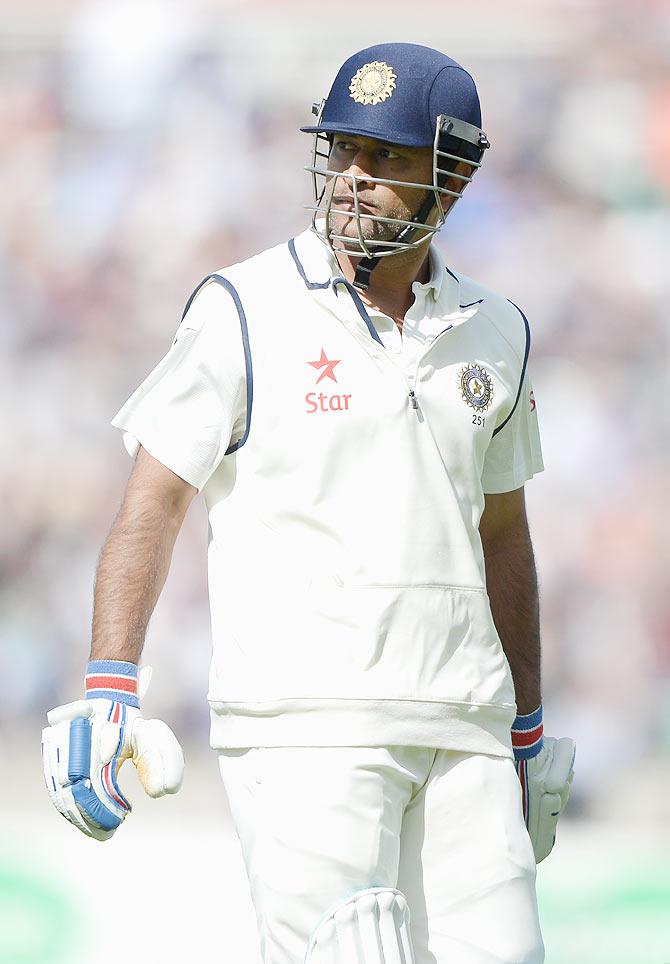 Mahendra Singh Dhoni of India