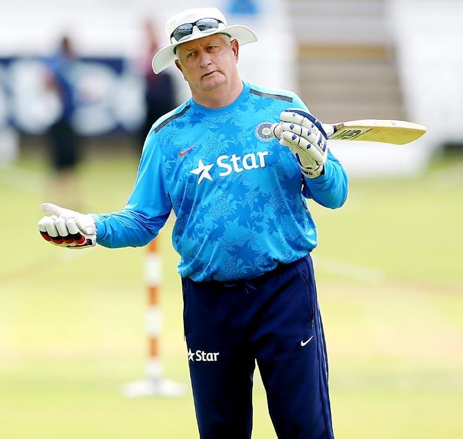 India coach Duncan Fletcher.