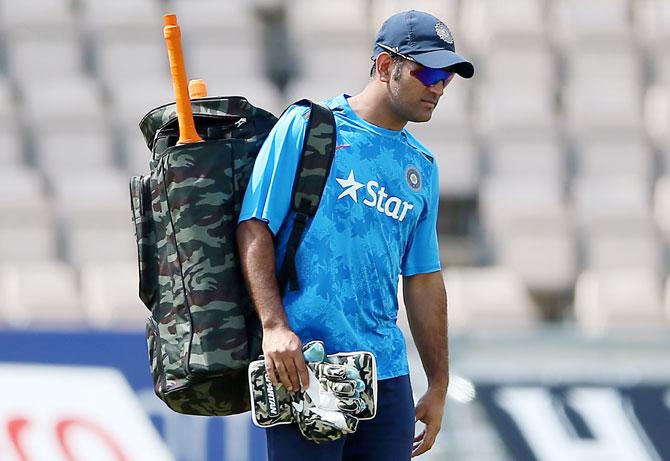 India captain Mahendra Singh Dhoni