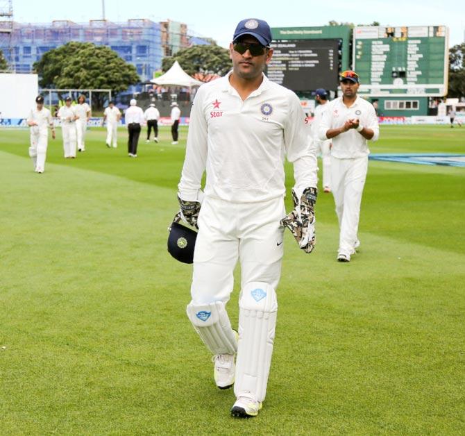 India captain Mahendra Singh Dhoni