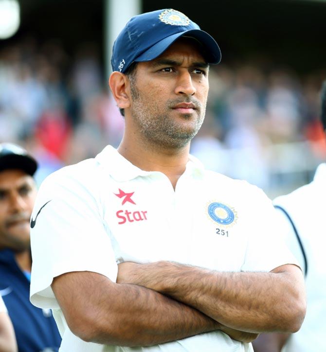 India captain Mahendra Singh Dhoni