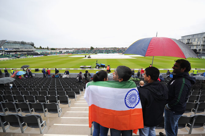 Rain delays the start of the first Royal London One-Day Series match between England and India at The County Ground in Bristol