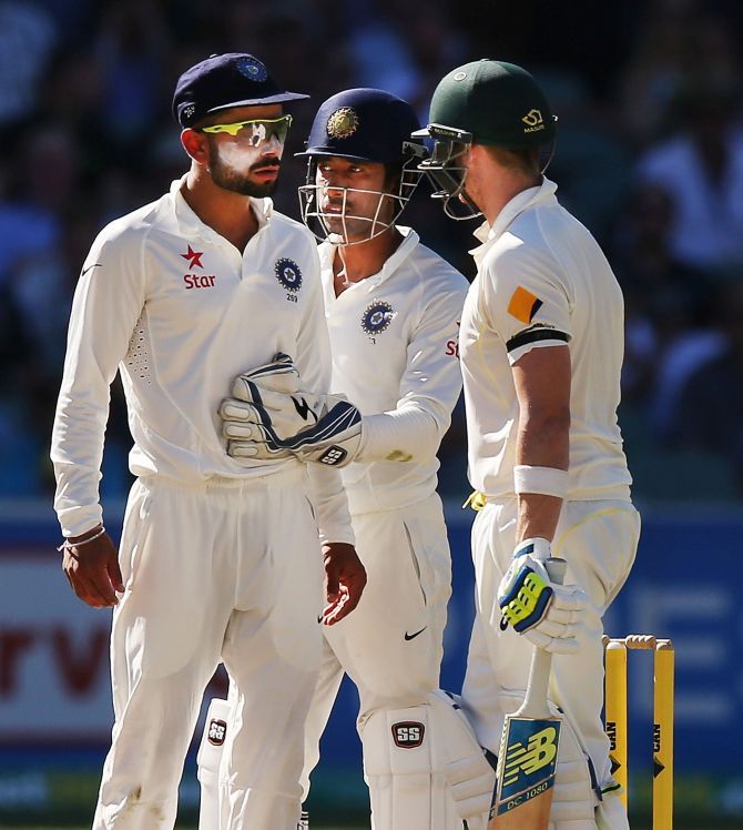 Virat Kohli and Steve Smith were famously involved in an altercation during India's tour Down Under during the Australian summer of the 2014-2015 season