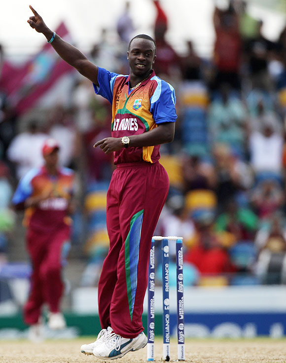 Jerome Taylor of The West Indies