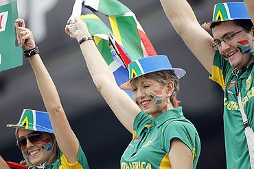 South Africa fans