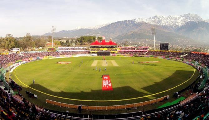 The HPCA stadium in Dharamsala