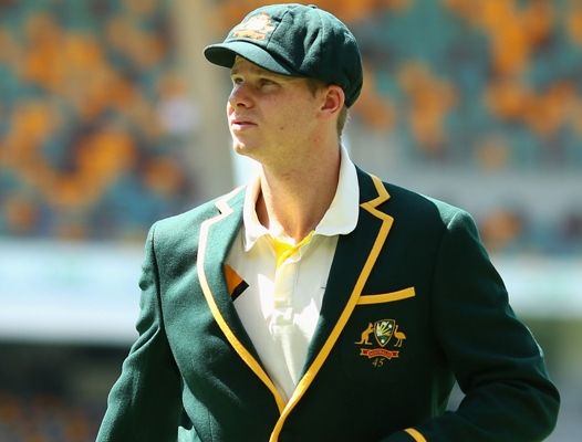 Australia captain Steve Smith walks off the field after the toss