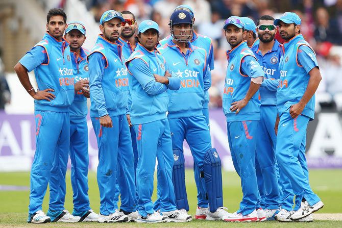 Team India players await a decision