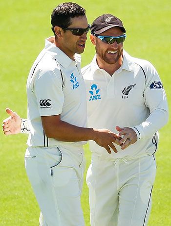 Ross Taylor and Brendon McCullum