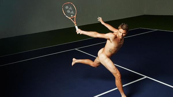  Swiss tennis star Stan Wawrinka in ESPN the Magazine's 'The Body issue'