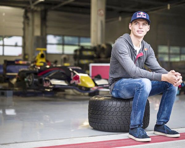 Toro Rosso's 17-year-old racer Max Verstappen