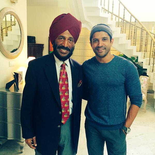 Milkha Singh Hosts Cast Of Dil Dhadakne Do Sports