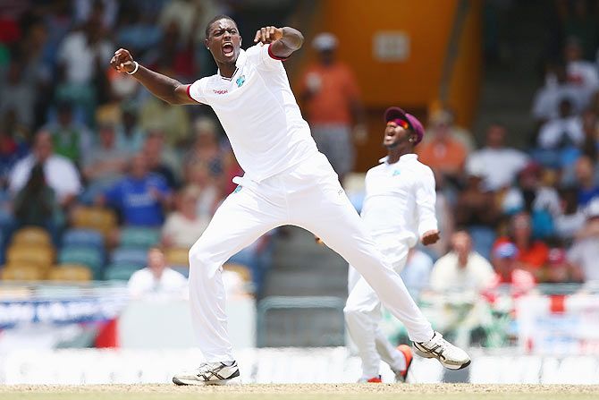 West Indies bowler Jason Holder