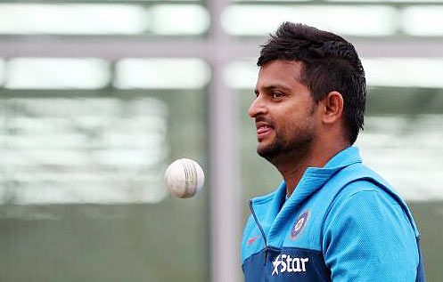 Indian player Suresh Raina during the practice session at the Melbourne Cricket Stadium (MGC) on Wednesday