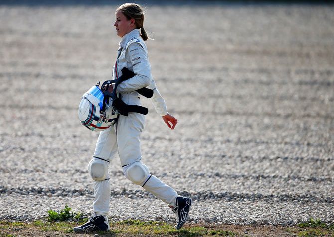 Susie Wolff of Williams 