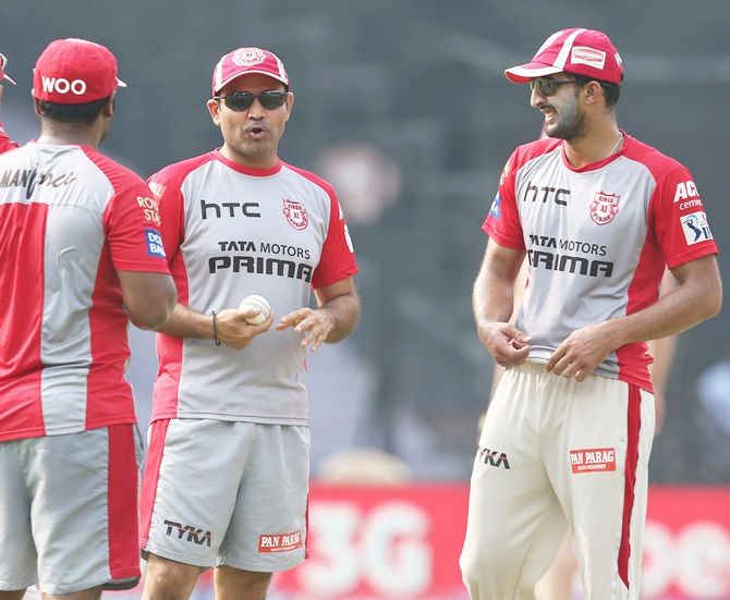 KXIP Practise session