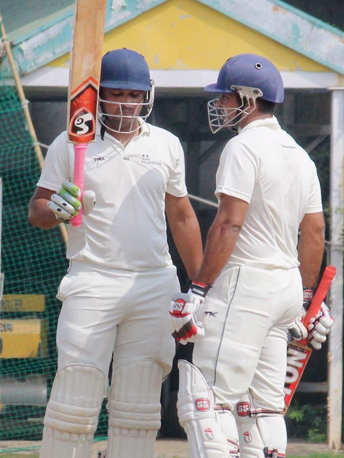 Rajasthan batsman Punit Yadav 